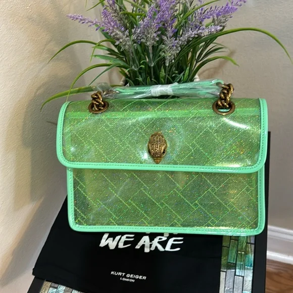 Kurt Geiger London
Kensington Large Vinyl Shoulder Bag - Picture 8 of 16